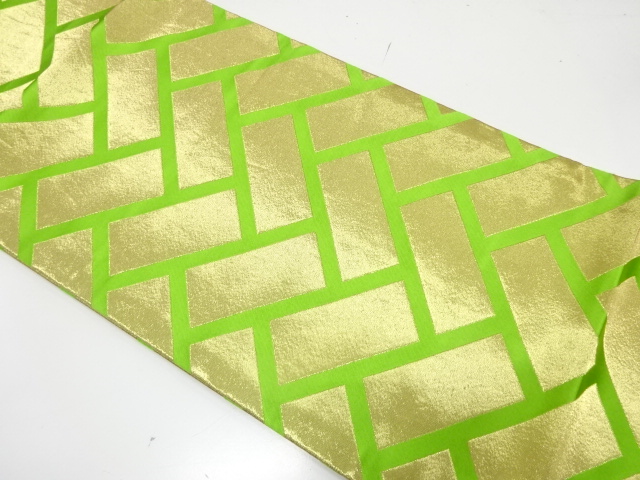 JAPANESE OBI FOR DANCE / WOVEN HIGAKI PATTERN